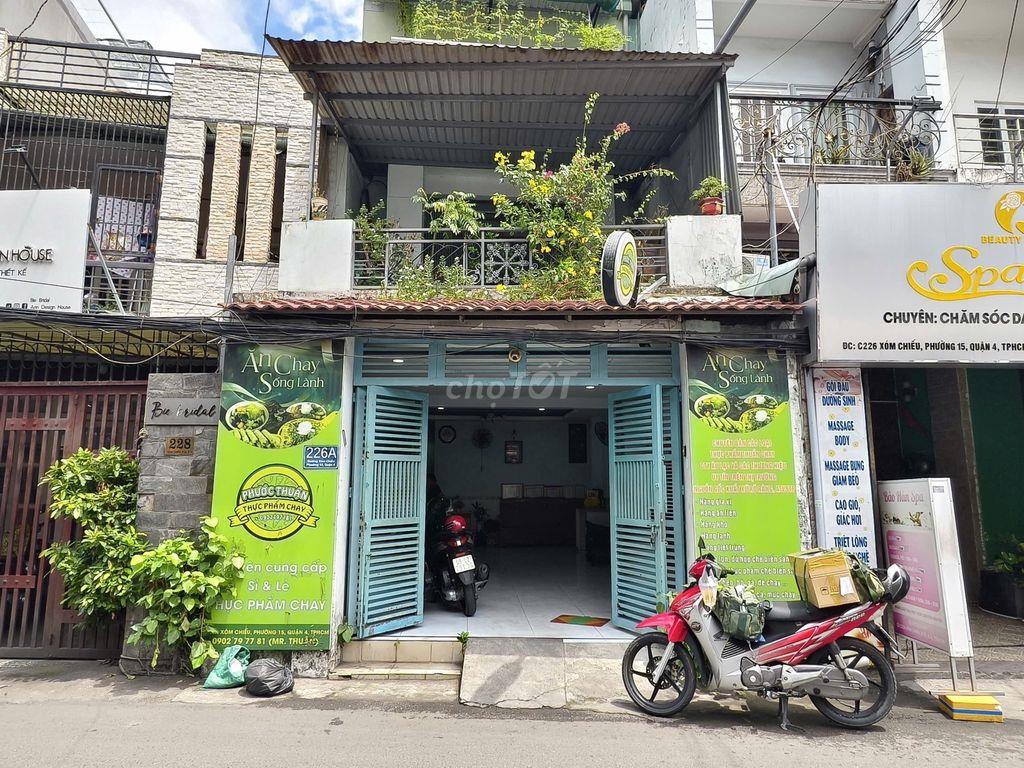 Cho Thuê mặt bằng mặt tiền đường Xóm Chiếu, Q.4