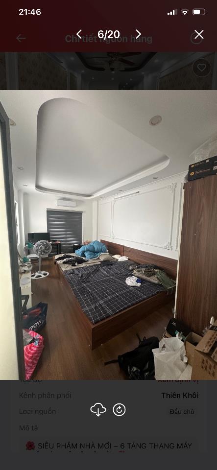 Bán nhà Phú Diễn - Từ Liêm Hn. 39m2 6 tầng ngõ thông tứ phía