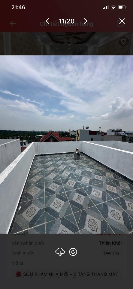 Bán nhà Phú Diễn - Từ Liêm Hn. 39m2 6 tầng ngõ thông tứ phía