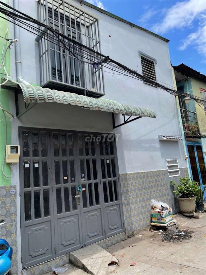 NHÀ HẺM XE HƠI , 1/ Võ Văn Vân 6x6m trệt 1 lầu 2 PN