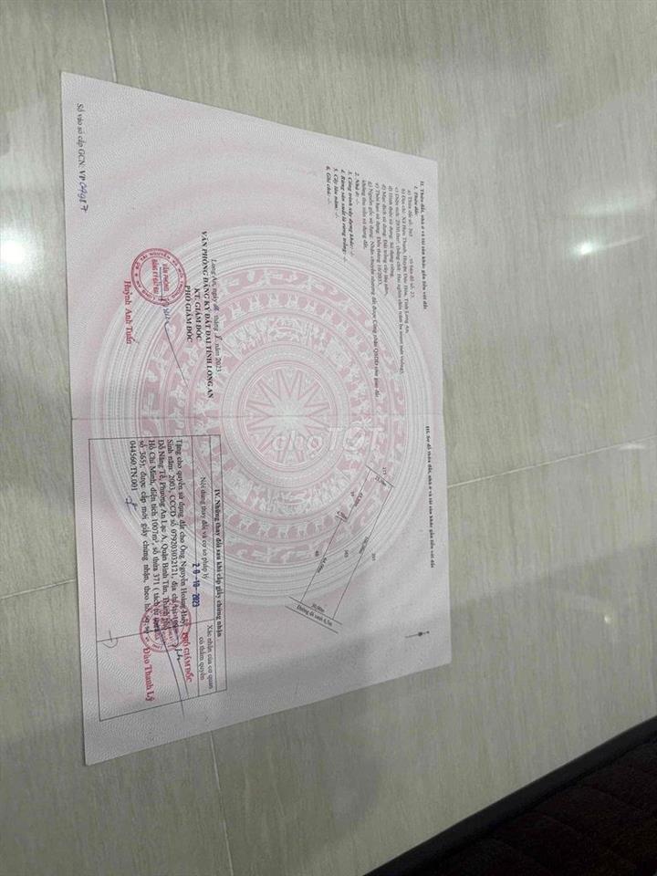 Bán lô đất trồng cây lâu năm diện tích 921m Ấp 1 A Hụu Thạnh,Đức hoà