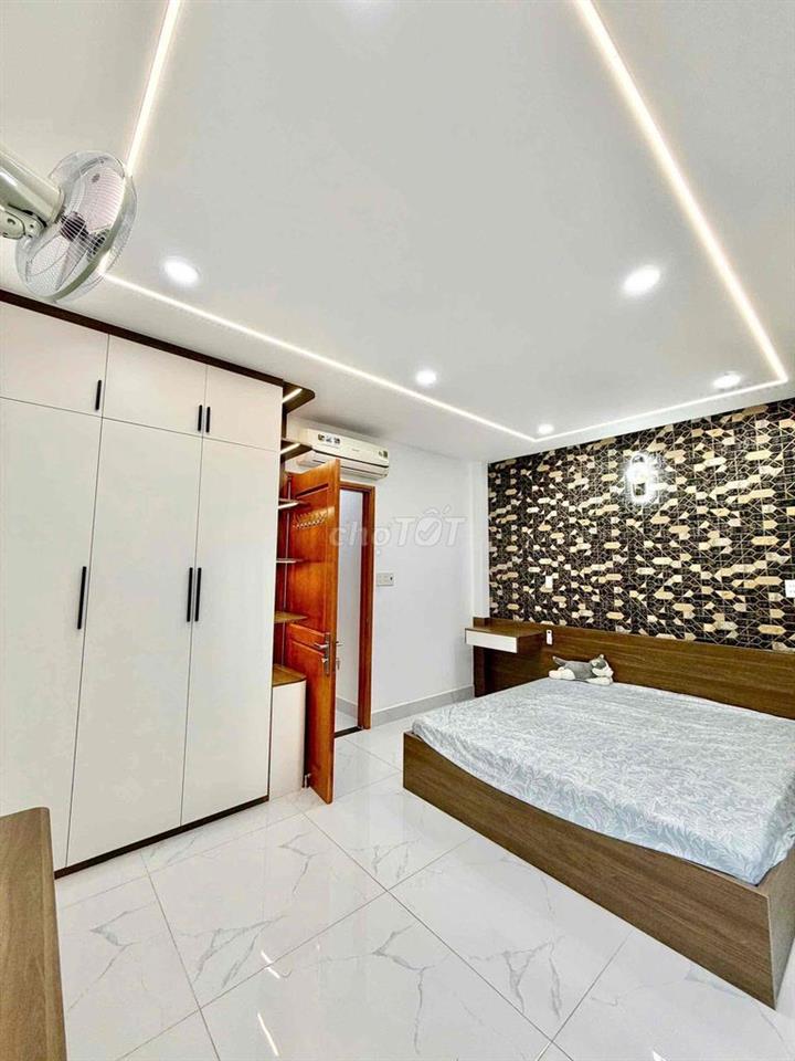 Cho thuê mới đẹp hẻm Mã Lò full nội thất. Bình Tân