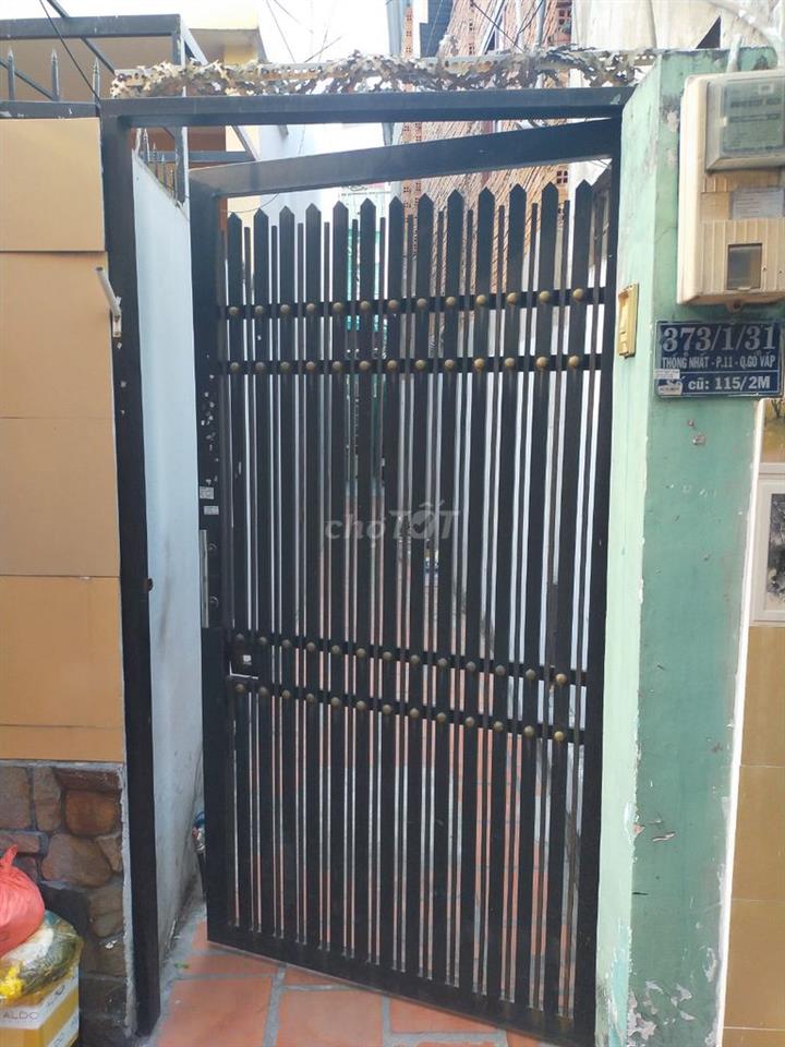 Bán,cho thuê, thế chấp nhà hẻm 373 Thống Nhất, Phường Thông Tây Hội