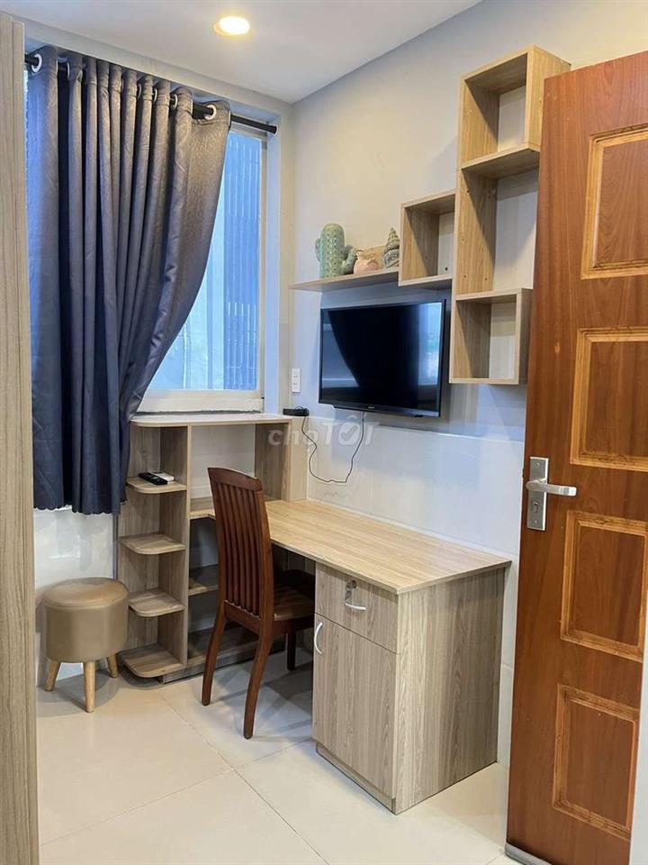 Cho thuê CHDV, Full nội thất, HXH, Võ văn kiệt, cầu kho, quận 1, 6tr
