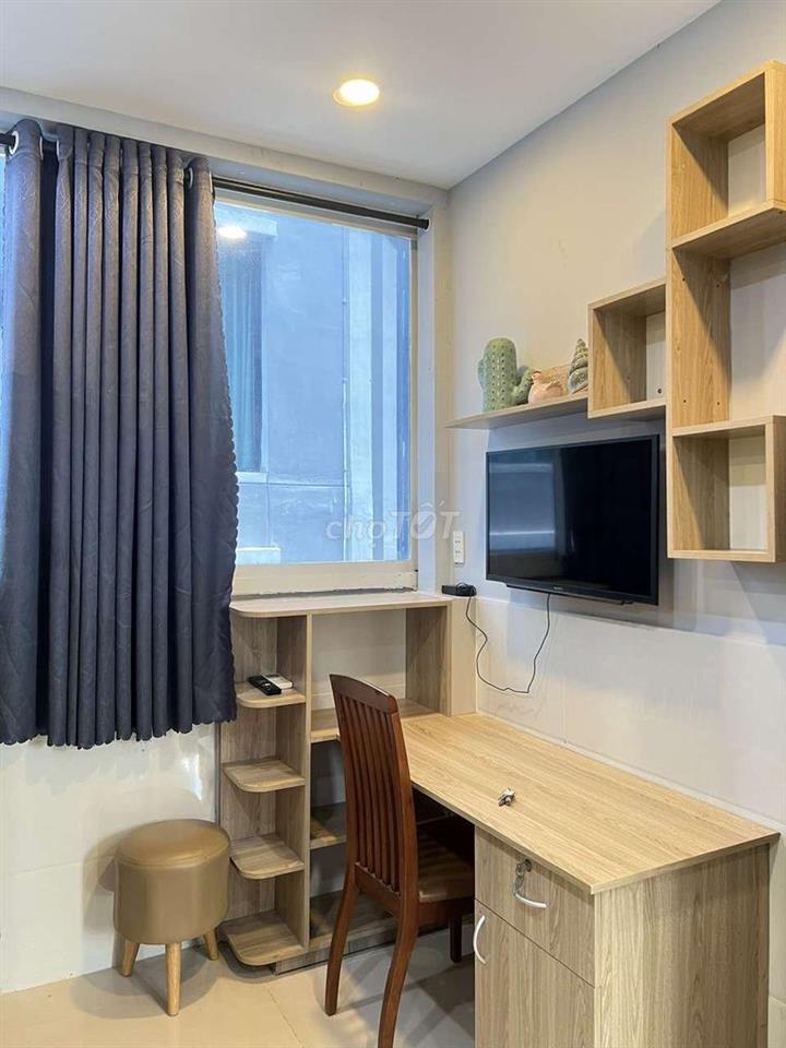 Cho thuê CHDV, Full nội thất, HXH, Võ văn kiệt, cầu kho, quận 1, 6tr