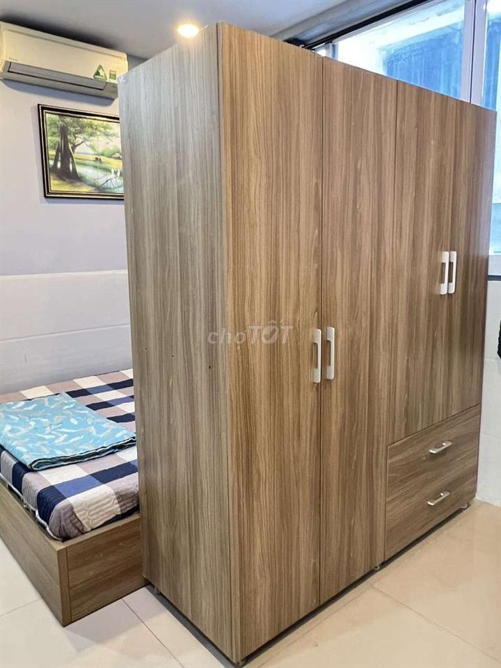 Cho thuê CHDV, Full nội thất, HXH, Võ văn kiệt, cầu kho, quận 1, 6tr