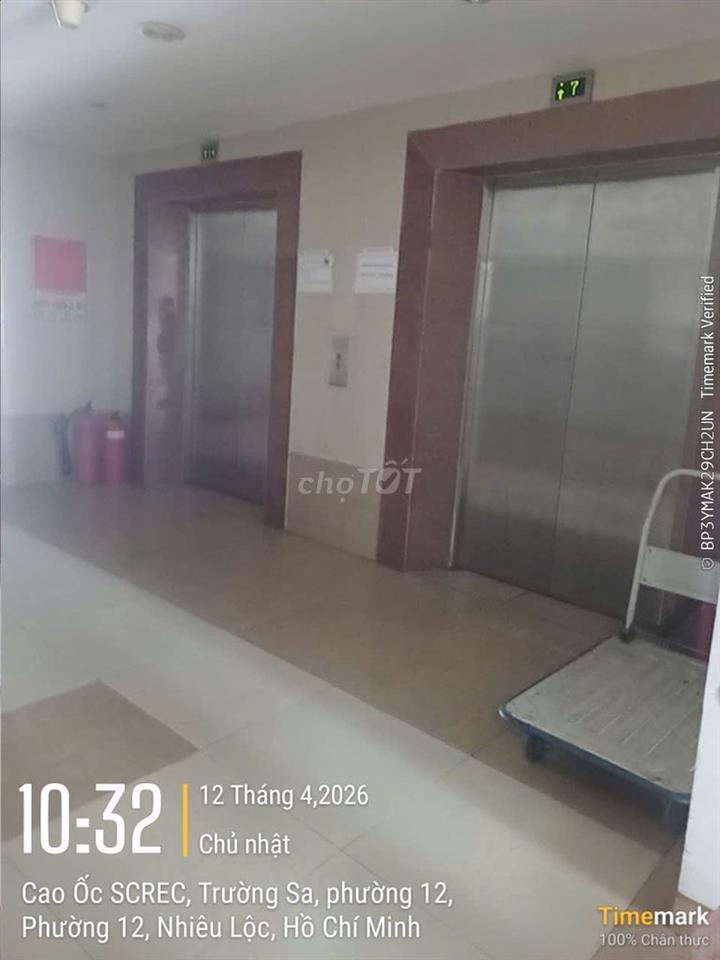 Tôi bán Screc Tower, Q3 DT 59m2, 2PN 1WC giá 3,45 tỷ