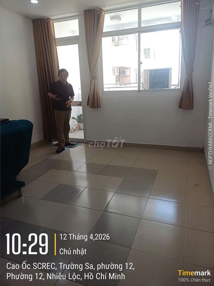 Tôi bán Screc Tower, Q3 DT 59m2, 2PN 1WC giá 3,45 tỷ