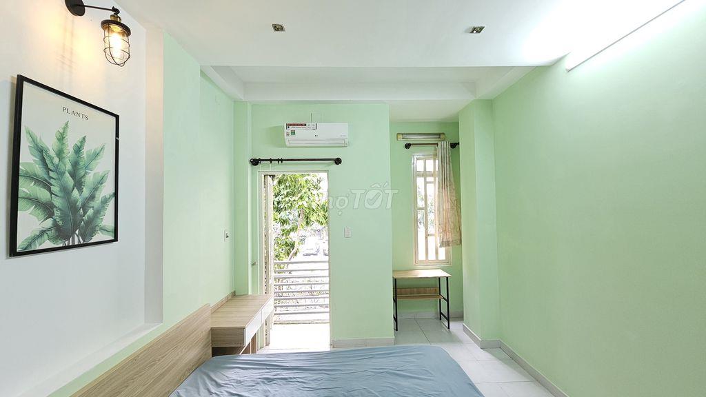 PHÒNG STUDIO ĐỦ NỘI THẤT, MÁY LẠNH, TRUNG TÂM PHÚ NHUẬN