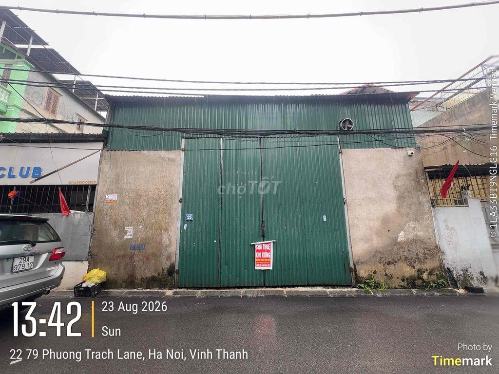 kho 180m2 ở thôn phương trạch, có thương lượng