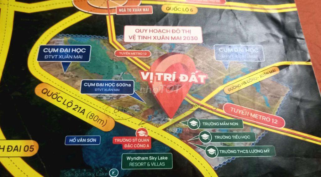 Đón đầu Thành phố Đại học ,  cơ hội sở hữu đất chỉ nhỉnh 1 tỷ