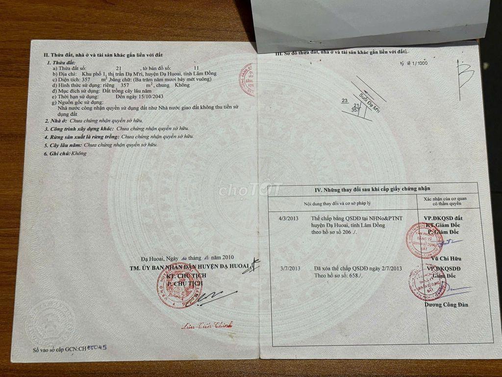 Bán nhà mặt tiền quốc lộ 20, thị trấn Đạ Mri, giáp suối, view Hoa Sen