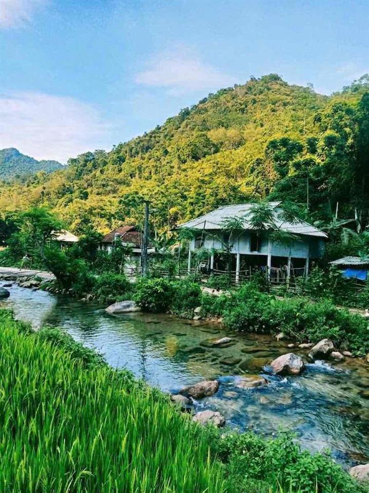 SIÊU PHẨM NGHỈ DƯỠNG "TỌA SƠN NGOẠ THỦY" mảnh  đất phong thủy vượng kh