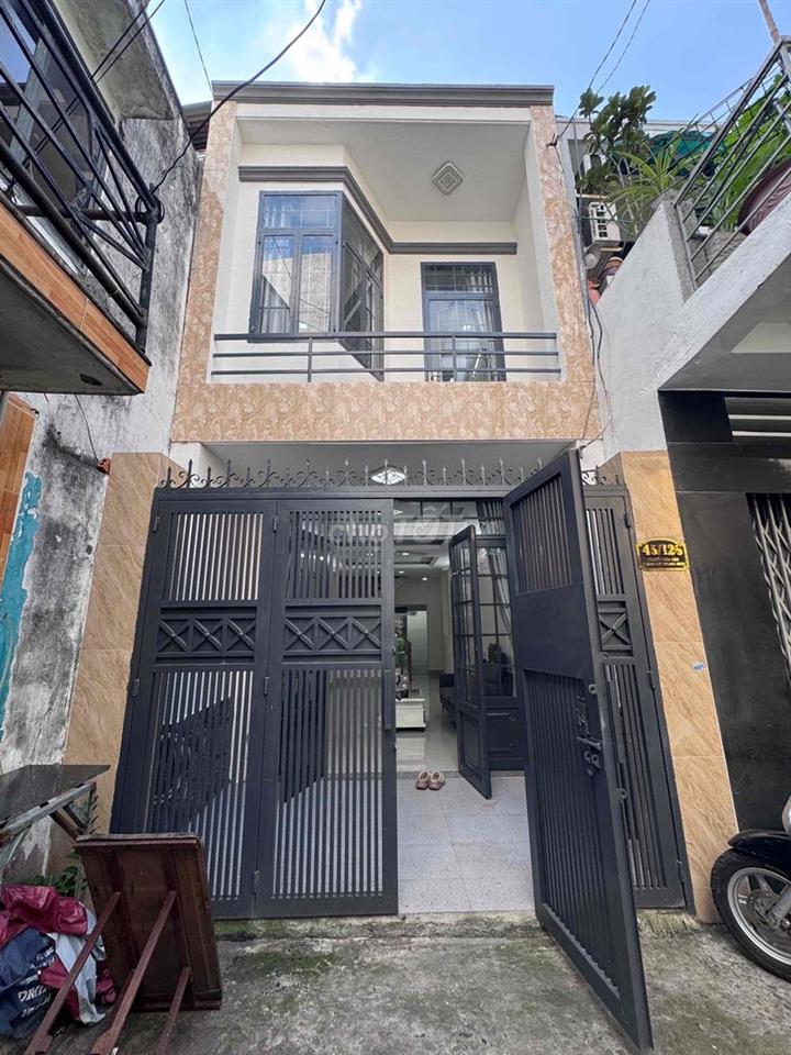 🏡 Cho thuê nhà 4x14m, 2PN, 2WC, nội thất đẹp – gần Chợ Bà Chiểu