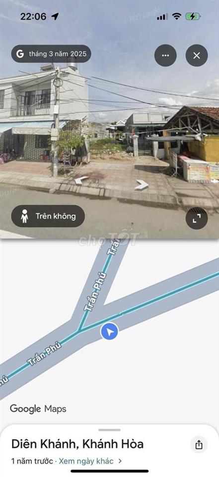 Chính chủ- Mặt tiền bờ ké Trần Phú- Diên Khánh