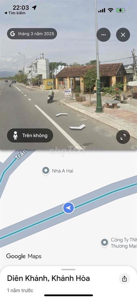 Chính chủ- Mặt tiền bờ ké Trần Phú- Diên Khánh