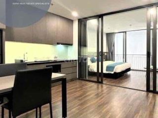 CĂN HỘ 1 PHÒNG NGỦ FULL NỘI THẤT, BAN CÔNG THOÁNG NGAY TRUNG TÂM QUẬN