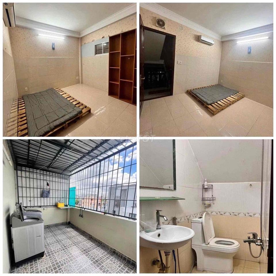trống 1 phòng lầu 1, có máy lạnh, máy nước nóng