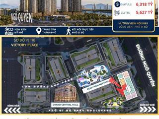 Capital Square – Victory Place C7 | Căn 2PN 63,52m² view công viên | TTS 5,627 tỷ