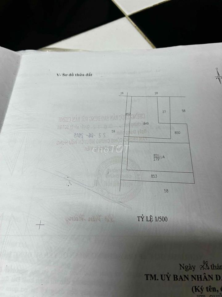 Chính chủ bán đất 279m² kèm nhà Đức Hòa Long An