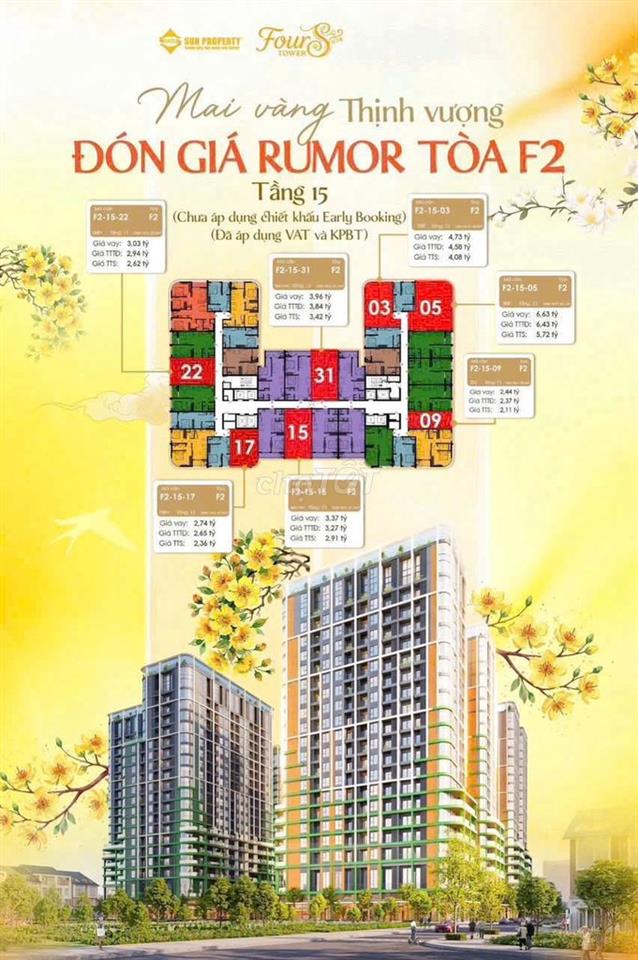 CHỈ 48TR/M2 SỞ HỮU NGAY CĂN HỘ NGAY TRUNG TÂM HÒA XUÂN GIAO LỘ NPL