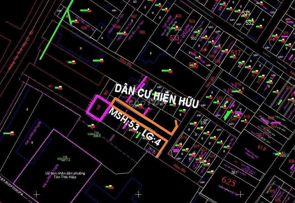 BÁN ĐẤT CHÍNH CHỦ THỔ CƯ NGUYỄN THỊ ĐẶNG QUẬN 12