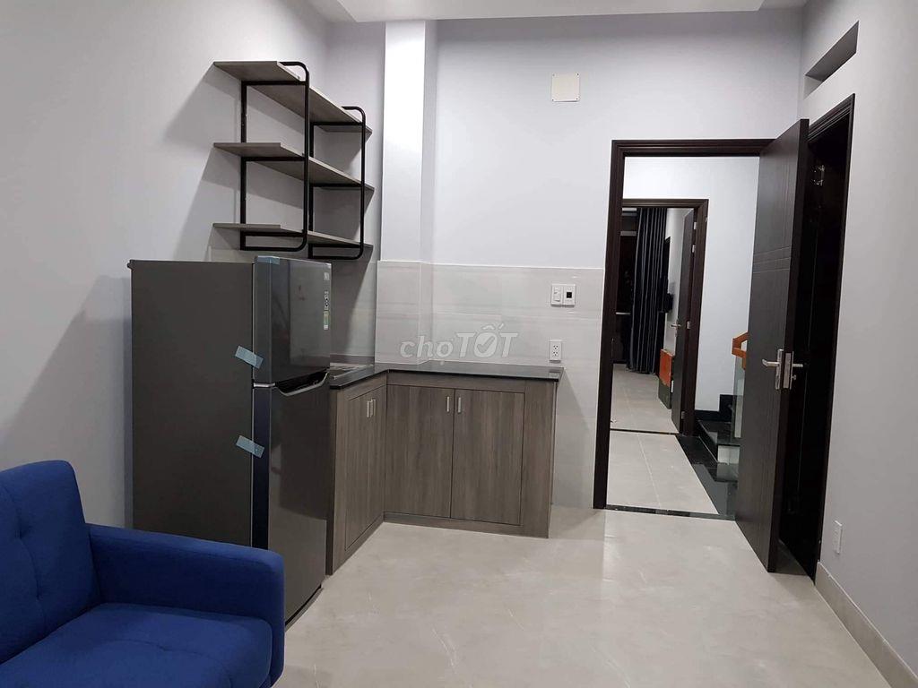 Cho thuê căn hộ mini Q2, 1pn, kdc văn minh, nội thất cơ bản