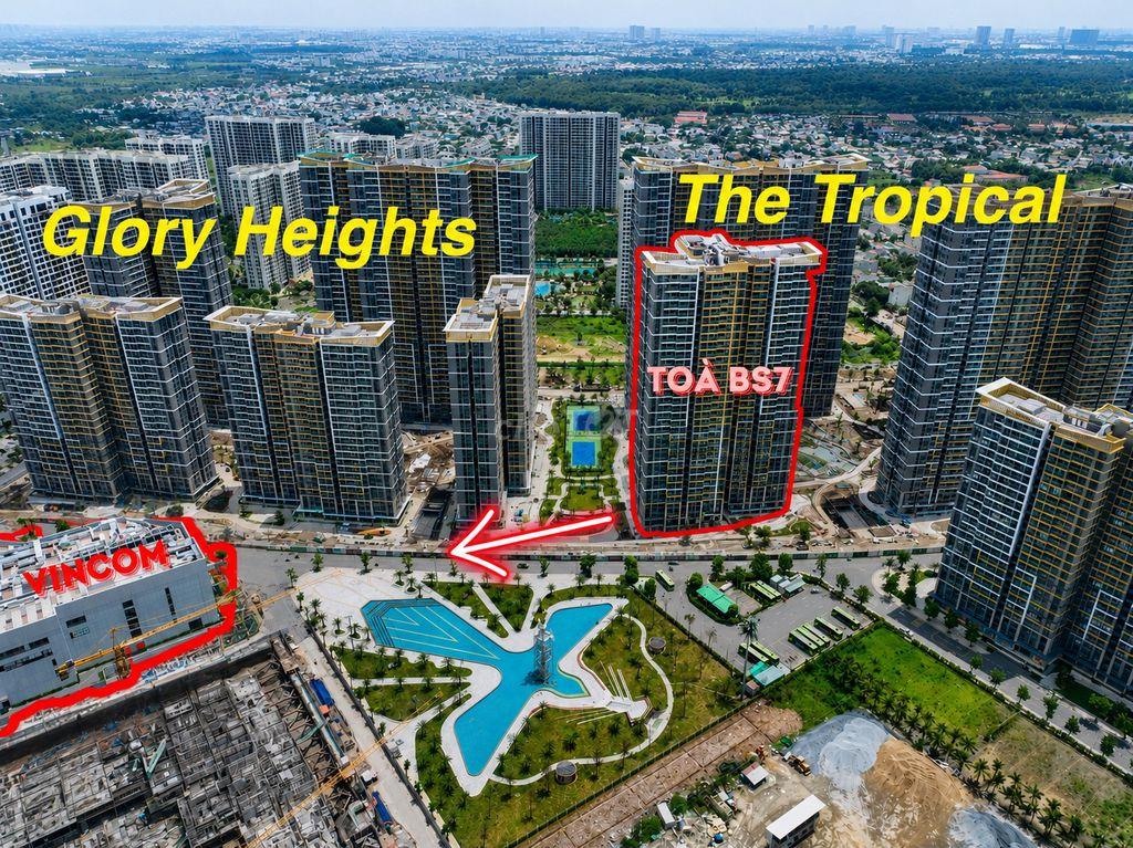 Bán gấp 2PN BS7 Beverly Solari 68m² view Golden Eagle–sông, chỉ 3,7 tỷ
