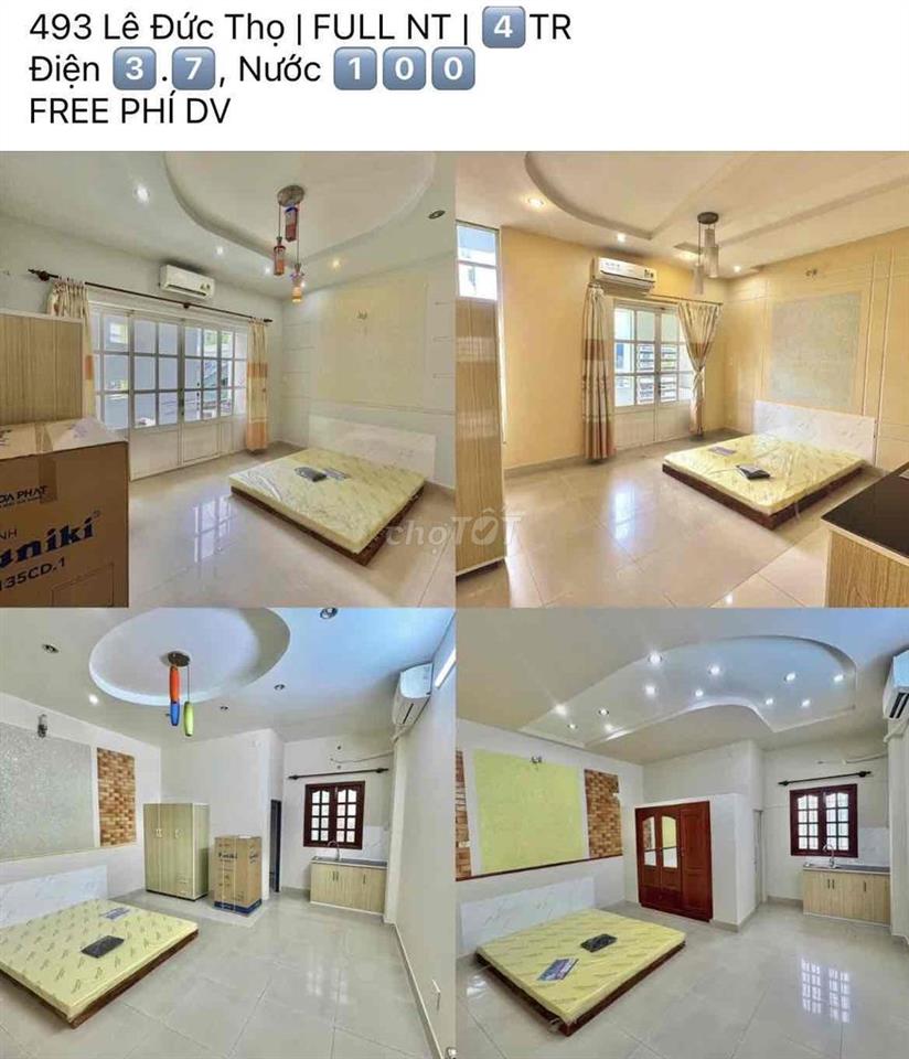 Phòng trọ gò vấp full nội thất