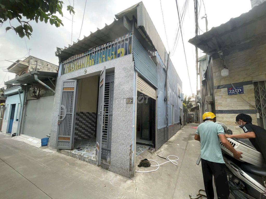 Giảm 80tr bán gấp nhà hóc môn, SHR 2 mặt tiền XUÂN THỚI 7