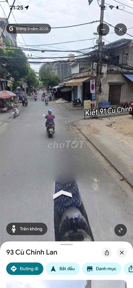 chính chủ cần bán lô đất mặt tiền cù chính lan, ngay chợ mẹ nhu