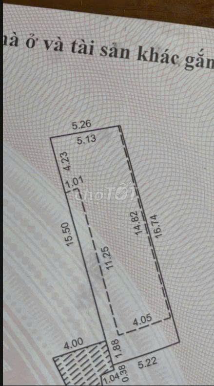 CHÍNH CHỦ BÁN NHÀ AN KHÊ- SỔ ĐỎ RIÊNG, KHÔNG QUA TRUNG GIAN-3,79 TỶ TL