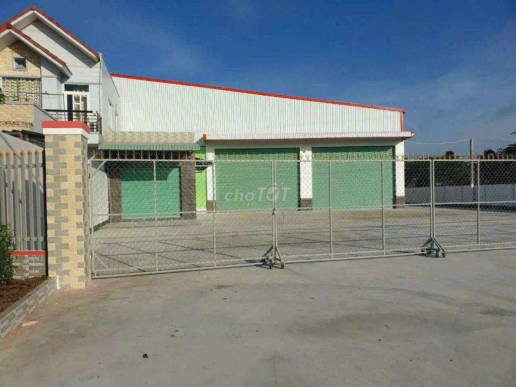 CHO THUÊ KHO MẶT TIỀN QL1A GẦN NGÃ 4 LƯƠNG PHÚ