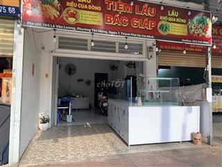 cho thuê mặt bằng buổi sáng