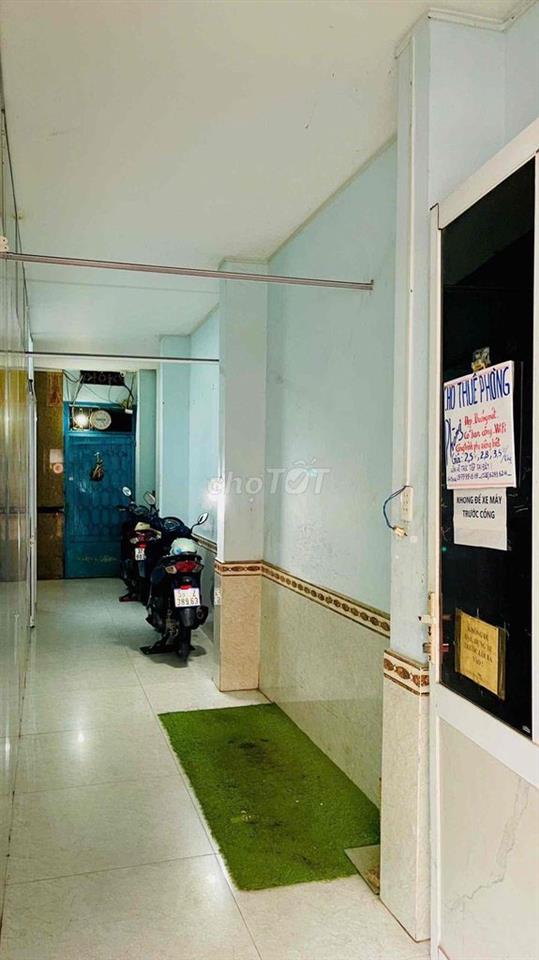 CHO THUÊ PHÒNG TRỌ MẶT TIỀN KHU VỰC TÂN BÌNH, PHƯỜNG TÂN SƠN NHẤT