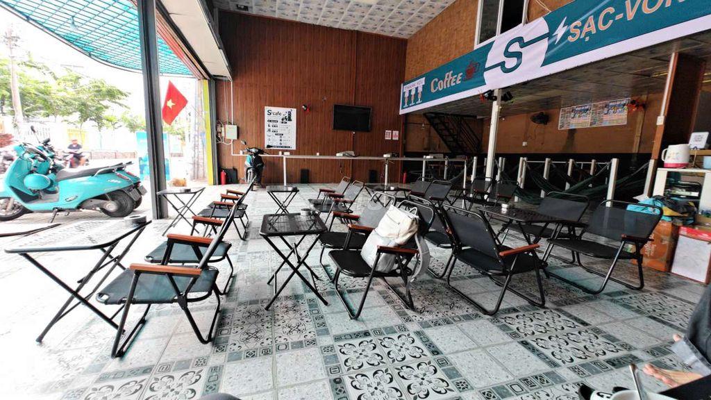 Sang mặt bằng quán cafe +trạm sạc Xanh SM