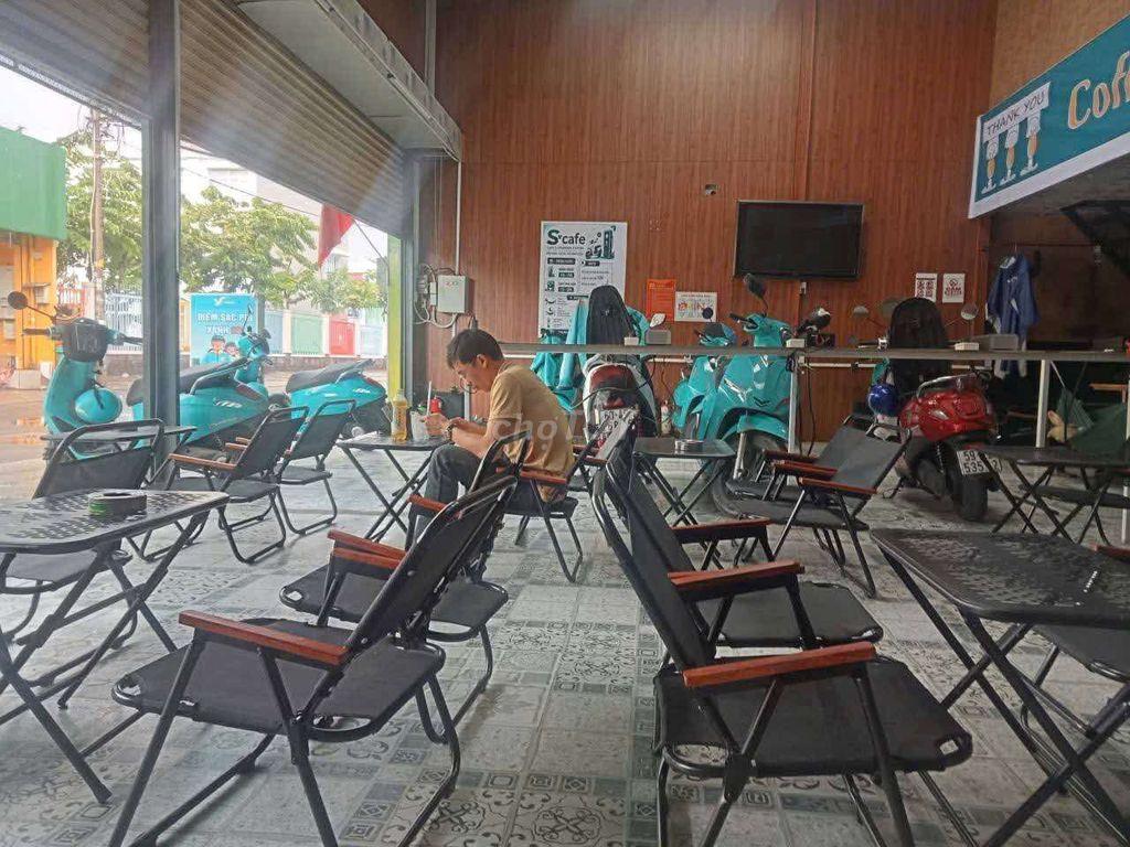 Sang mặt bằng quán cafe +trạm sạc Xanh SM