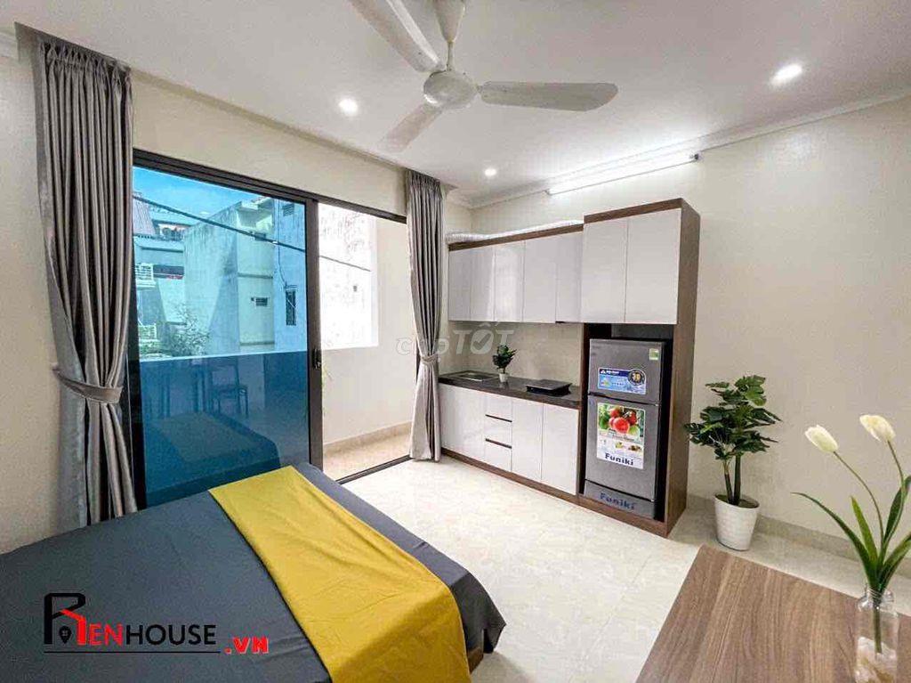STUDIO FULL ĐỒ – NGÕ 201 CẦU GIẤY – THANG MÁY – GIÁ ĐẦU 5