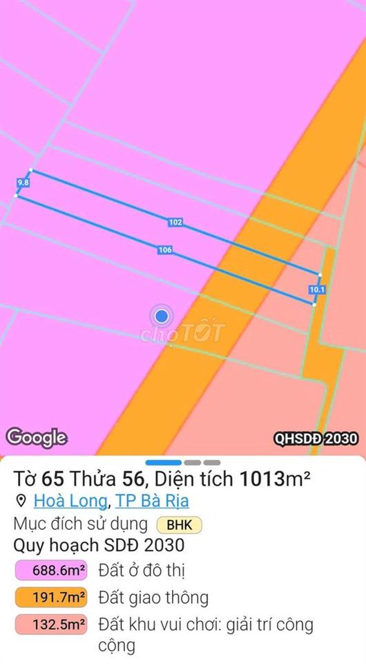 🌟 CHÍNH CHỦ NHỜ BÁN LÔ ĐẤT ĐẸP – HÒA LONG, TP. BÀ RỊA 🏡
