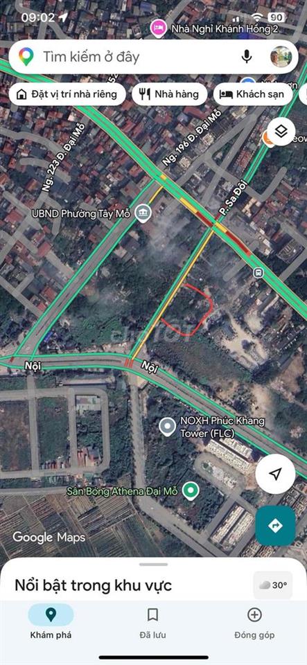 bán đất ruộng ở mặt đường Đại Mỗ