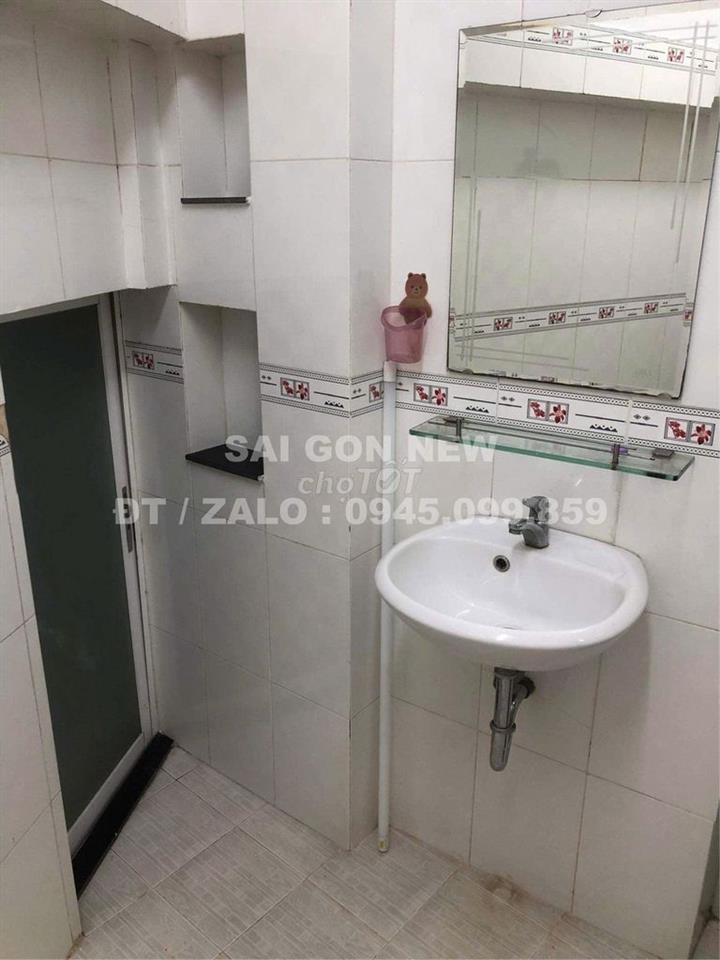 CHO THUÊ NHÀ MẶT TIỀN THỤT VĨNH KHÁNH, Q.4 GIÁ 9 TRIỆU.