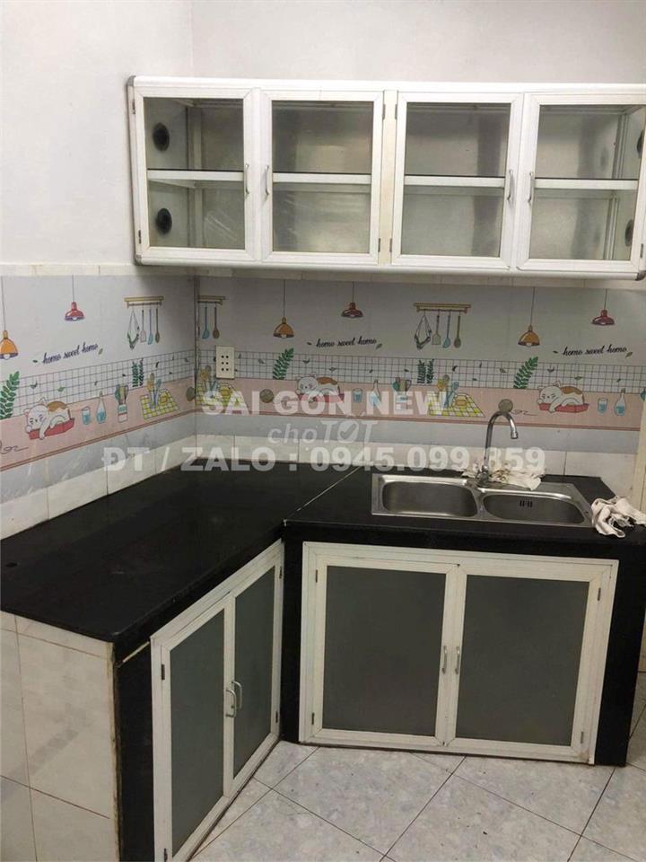 CHO THUÊ NHÀ MẶT TIỀN THỤT VĨNH KHÁNH, Q.4 GIÁ 9 TRIỆU.