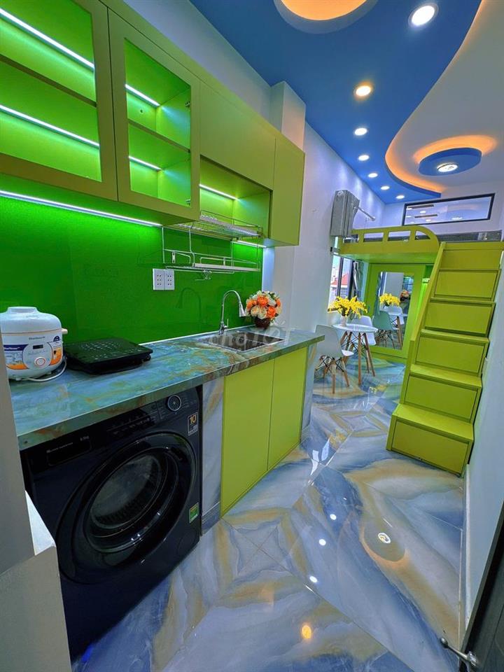 CĂN HỘ DỊCH VỤ FULL NỘI THẤT CAO CẤP, ÂU DƯƠNG LÂN (Q.8) :4 TRIỆU 800.