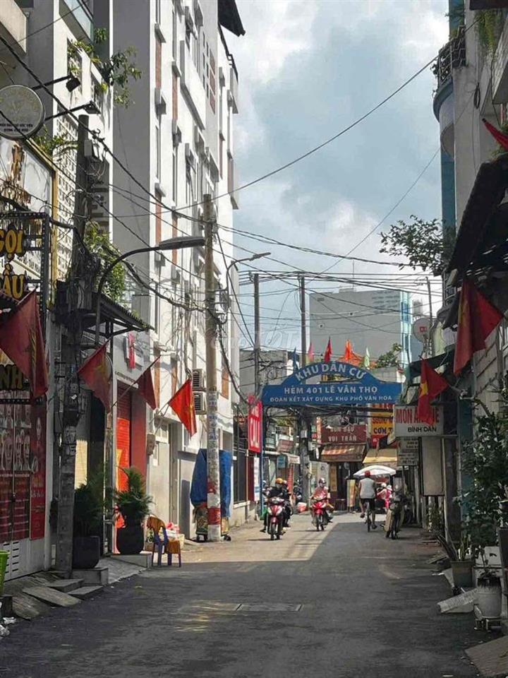 CHO THUÊ NHÀ HẺM 1/ XE TẢI THÔNG LÊ VĂN THỌ P9 GÒ VẤP 3PN