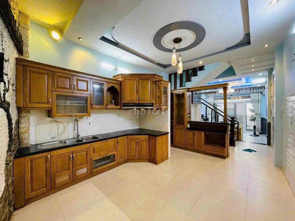CHO THUÊ NHÀ HXT THÔNG NT CƠ BẢN 4PN DS 5 P17 GV MỚI SẠCH