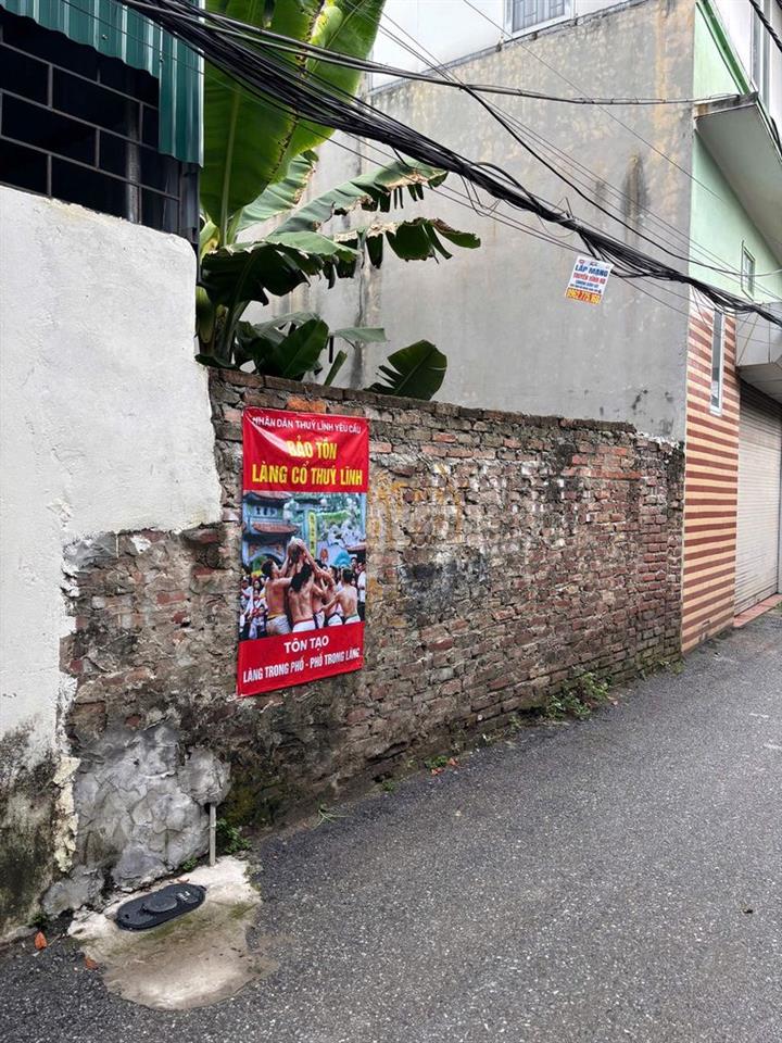 Cho thuê đất nền Thuý Lĩnh