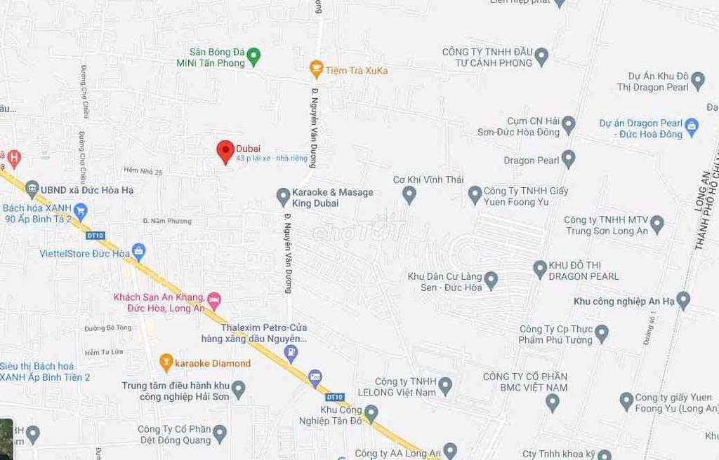đất nông nghiệp ở đức hòa long an 5500m2 cần bán gấp thương lượng mạnh