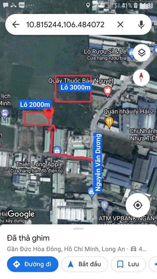 đất nông nghiệp ở đức hòa long an 5500m2 cần bán gấp thương lượng mạnh