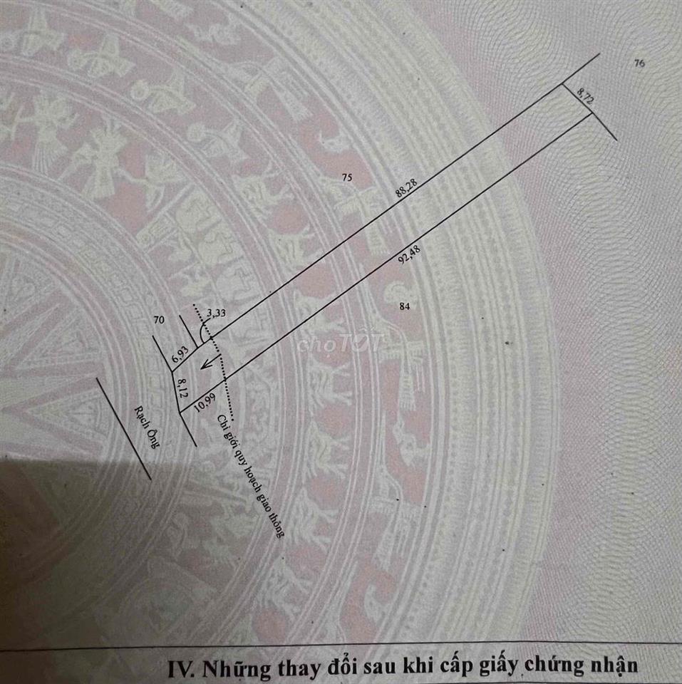 Đất vườn gần một công tại Cần Thơ