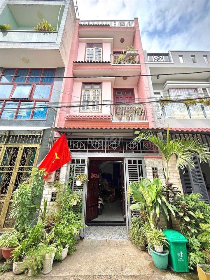Nhà đẹp đường hẻm Tân Kỳ Tân Quý 48m2, nhà 3 tầng, ngang 4, dài 12m.. 